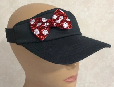 Flexfit Elastizado Negro Visera Rojo Lunares Lazo Sombrero Gorra Talla Única Negro Foto 1 de 4
