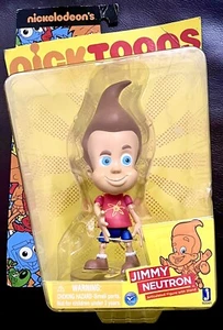 Jimmy Neutron Articulated Action Figure With Stand - Nick Toons Viacom 2012 - Picture 1 of 5