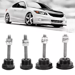 Universal Hood Pin Bonnet Lock Quick Release Push Button Bumper Clip Latches - Picture 1 of 8