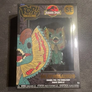 Nuevo Funko Pop! PIN/Soporte DILOPHOSAURUS SE DINOSAUR PARQUE JURÁSICO - Imagen 1 de 5