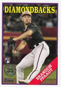 BRANDON PFAADT TOPPS UPDATE ROOKIE 1988 35TH ANNIVERSARY RETRO RC #42 2023 23 - Picture 1 of 1