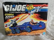 Vintage 1988 GI Joe ARAH Cobra Adder Vehicle Open Box Complete & Sealed