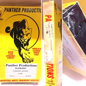 HAPKIDO BY FARIBORZ AZHAKH CANE PANTHER PRODUCTIONS MARTIAL ARTS VHS TAPE SEALED - Picture 1 of 7