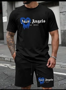 ENSEMBLE P°°M ANG°L S TEE-SHIRT ET SHORT NEUF NOUVELLE SAISON QUALITÉ SUPÉRIEURE - Imagen 1 de 5