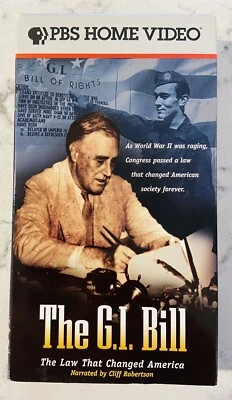 The G.I. Bill The Law That Changed America  VHS Foto 1 de 3