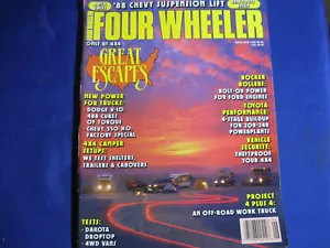 FOUR WHEELER MAGAZINE-JUNE 1989-SHOW SCOUT- '78 BRONCO-4WD VANS-DAKOTA-VINTAGE - Picture 1 of 5