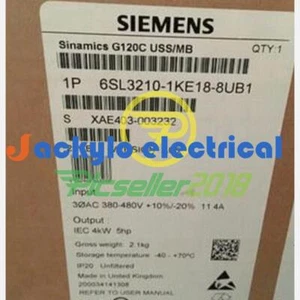 6SL3210-1KE18-8UB1 New Siemens A-level Filter Version 6SL3210-1KE18-8UB1 IPCS - Picture 1 of 3