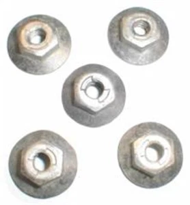 MOPAR NOS Radiator Fan Shroud Nut Dodge Plymouth Rad Flange Lock Nuts ONE NUT 70 - Picture 1 of 1
