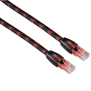 Câble réseau de jeu Hama 3 m câble LAN Cat6 câble patch Cat 6 Gigabit Ethernet - Photo 1/2