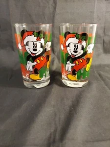 Vaso de Navidad Mickey Mouse "Ho Ho" Disney Anchor Hocking (2) - Imagen 1 de 12
