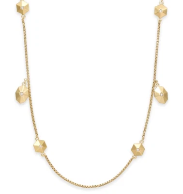 kate spade new york Scatter Gold-Tone Long Necklace $128 NWT - Image 1 of 4