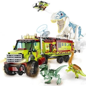 Dinosaur Park Play Set Building Toys for Kids Building Blocks 523 Pieces STEM - Picture 1 of 8