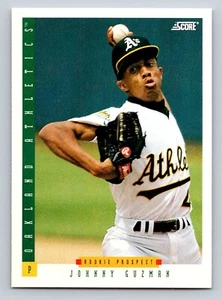 Johnny Guzman 1993 Score #270 Oakland Athletics - Picture 1 of 2