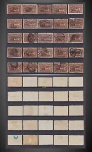COLUMBUS SOLICITIND AID FROM ISABELLA 19X5C CHOCOLAT LOT CANCELLATION SCT.234 - Picture 1 of 1