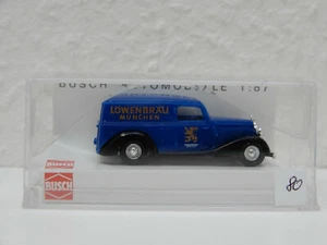 Modellauto H0 1:87 Busch41546, MB 170 V "Löwenbräu", Neuwertig in OVP - Bild 1 von 2