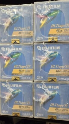 批量 30 件 全新未拆封 FUJIFILM DLTape IV 40GB/80GB — 第 1/2 张图片