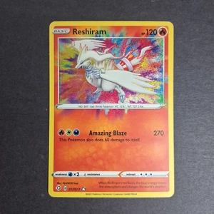 Pokemon Card Reshiram 017/072 Shining Fates Amazing Rare Holo LP Near Mint - Picture 1 of 16