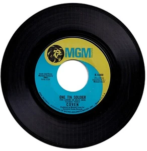 Coven. One Tin Soldier/I Guess It's A Beautiful Day Today 45 rpm - Picture 1 of 1