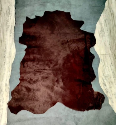 Nordic Goat Hide, Real Leather Fur, Summer Fur Coat, Animal Skin Pelt for decor - Image 1 of 4