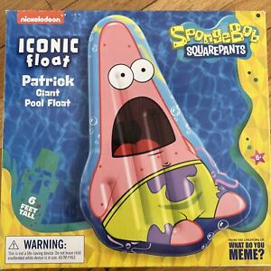 *NEW* SpongeBob SquarePants Patrick Star Pool Float 6ft 