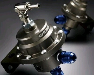 Tomei Fuel Presure Regulator FPR + Gauge - Type L  - GREY -  Like Sard  - Image 1 of 4