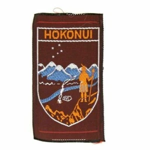 Vintage Hokonui Scouts of New Zealand Patch Boy Scout - Imagen 1 de 2