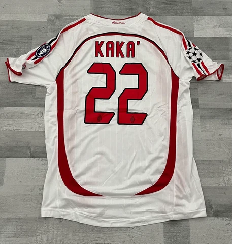 AC Milan 2007 CL Final KAKA 22 Retro Vintage Classic Shirts Jersey Cover