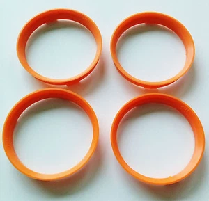 4 X 73,1 - 67,1 RONDELLA In Lega Anelli Spigot Anelli Hub Centrici - Picture 1 of 3