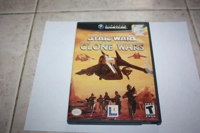 Star Wars: The Clone Wars (Nintendo GameCube, 2002) CIB - Image 1 of 4