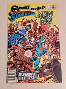DC Comics SUPERMAN & THE METAL MEN #70 (JUN 1984) gebraucht, sehr guter Zustand. - Bild 1 von 9