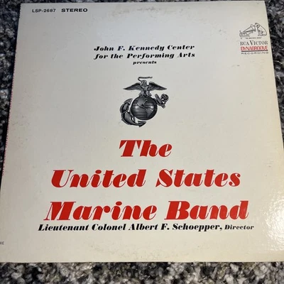 United States Marine Band Vinyl LP, Album, Mono, RCA Victor LSP 2687 - Image 1 of 4
