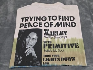 NEW Primitive X Bob Marley "GET TOGETHER" Tie-Dye Washed Tshirt SZ Small  - Picture 1 of 12