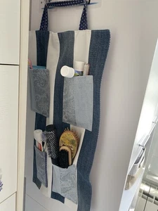 Organizer Bagno/trucchi Fatto A Mano - Foto 1 di 1