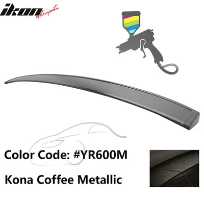Alerón de techo metálico para Honda Civic Sedán IKON 06-15 PP #YR600M Kona café Foto 1 de 4