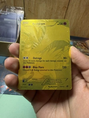 Reshiram (114/113 Full Art Secret Rare) - Legendary Treasures Moderately Played - Image 1 of 4