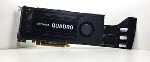 NVIDIA QUADRO K4000 DVI-I/2 x Display 3 GB Port Graphics Card - Picture 1 of 7