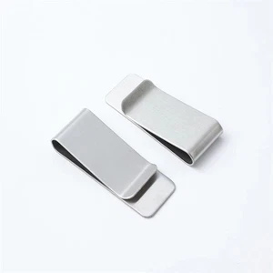 2pcs Money Cash Clip Holder 2 Size 2 Color Cash Business Card Holder Practical - Picture 1 of 42