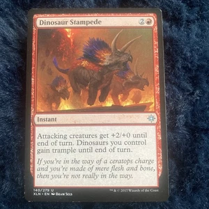 Dinosaur Stampede - Ixalan - MTG 140/279 - Picture 1 of 2