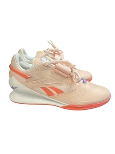 Reebok Women's Legacy Lifter III 3 Sneaker Washed Clay/Super Coral Size 9.5 - Picture 1 of 6