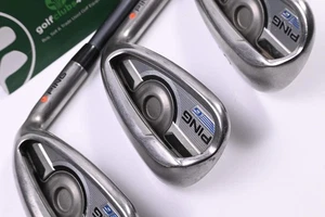 Ping G Series Irons / 7-PW+SW / Orange Dot / Regular Flex Ping CFS 70 Shafts - Picture 1 of 7