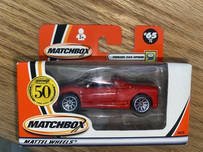 2001 MATCHBOX.  #65 50th Anniversary. FERRARI 360 Spider  In a sealed box. - Image 1 of 4