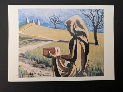 Citanul Druid Antiquities MTG Signed Print Art Jeff A Menges  - Image 1 of 4