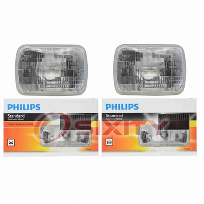 2 bombillas de faros de haz alto bajo Philips para Honda Accord Civic Prelude mt Foto 1 de 4