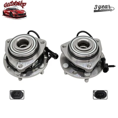 For Chevy Blazer S10 GMC Jimmy Sonoma Pair Front Wheel Hub Bearings Assembly Foto 1 de 4