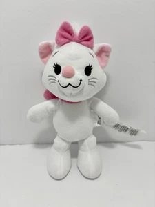 Disney NuiMOs Aristocats Marie Cat White Pink Bow Plush 6.5" - Picture 1 of 6