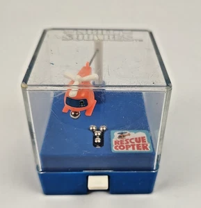 Vintage 80er Tomy Geschicklichkeit Quadrate Rettung Copter Aufziehspiel Handheld getestet funktioniert - Bild 1 von 9