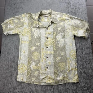 Patagonia Pataloha kurzärmliges Hawaiihemd mit Knopfleiste Fischmuster Herren Large - Bild 1 von 7