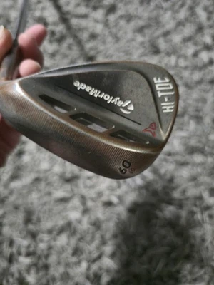 Taylormade Hightoe Wedge 60.10 KBS HighRev 115 2.0 eje con cable agarre de tamaño mediano Foto 1 de 3