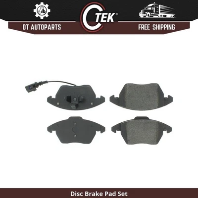 Para Volkswagen Eos 2007-2016 | Pastillas de freno de disco delanteras centradas | Semimetálicas Foto 1 de 3