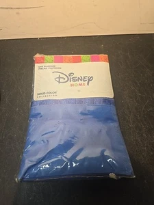 Vintage Disney Home Solid Color Collection Standard Pillowcase – Blue – New... - Picture 1 of 4